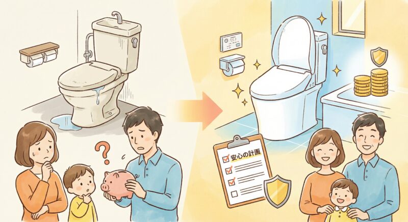 トイレのリフォームっていつやる? 費用は?